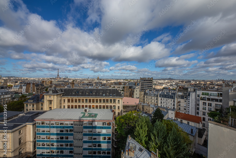 Naklejka premium vues de paris