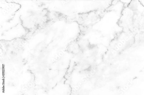 Top views of white marble background