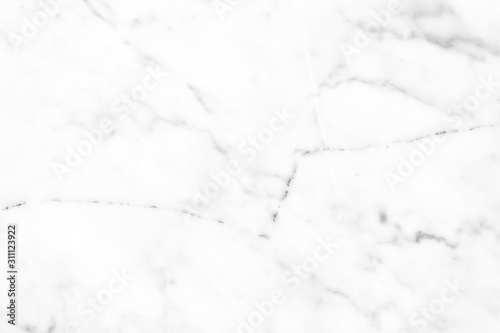 Top views of white marble background