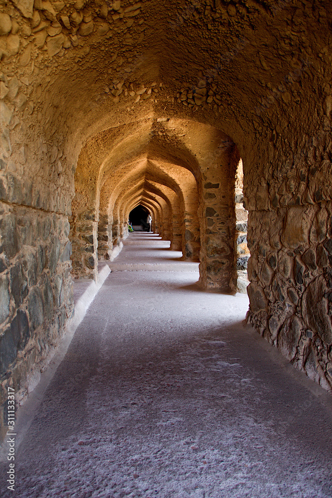 Passage, Columns and Arches, Mandu