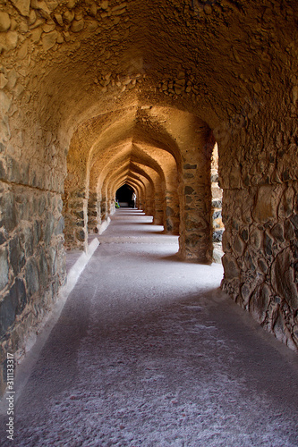 Passage, Columns and Arches, Mandu