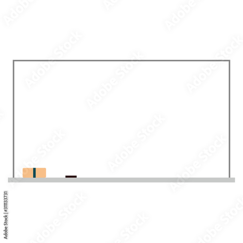 ホワイトボードのイラスト