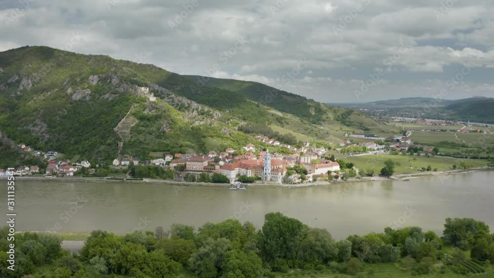 I take some aerial shots with my quadcoper in 4K from Abbey Church of Dürnstein - Wachau - Austria I take some aerial shots with my quadcoper in 4K from Abbey Church of Dürnstein - Wachau - Austria