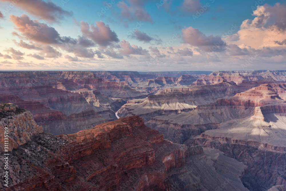 Grand Canyon aerial view.