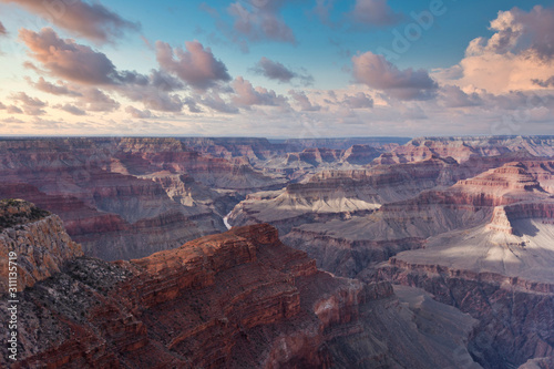 Grand Canyon aerial view.