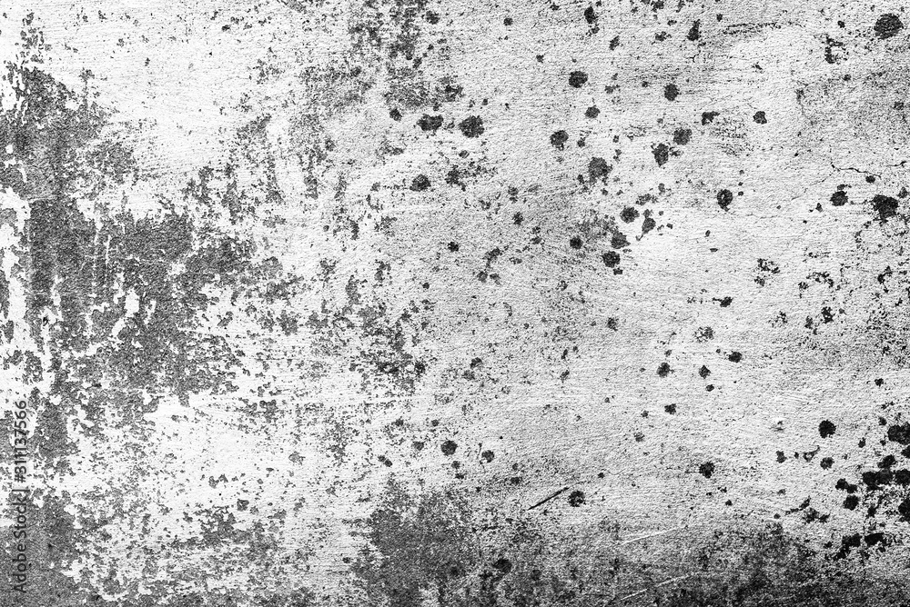 Fototapeta premium Texture of a concrete wall with cracks and scratches which can be used as a background