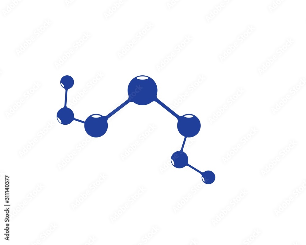 molecule logo vector illustration design molecule logo vector illustration design