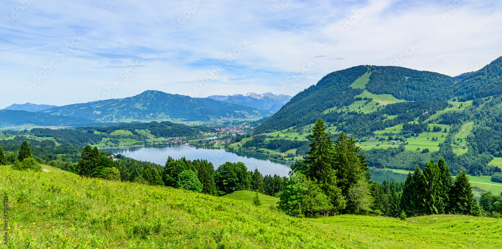 Am Alpsee im Allgäu Am Alpsee im Allgäu