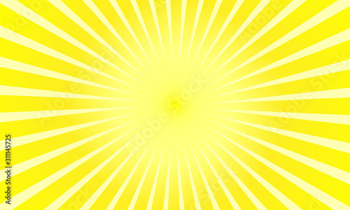 abstract background with rays of sun