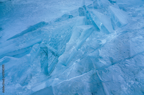 blue Baikal ice 