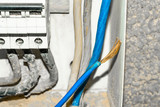poor quality of torn or damaged cables cause of an electric load 