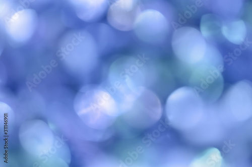 Classic blue bokeh