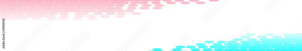 Blue And Pink Web Banner Background