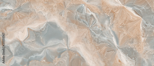 Polished onyx marble with high-resolution, aqua tone emperador marble, natural breccia stone agate surface, modern Italian marble for interior-exterior home decoration tile and ceramic tile surface.