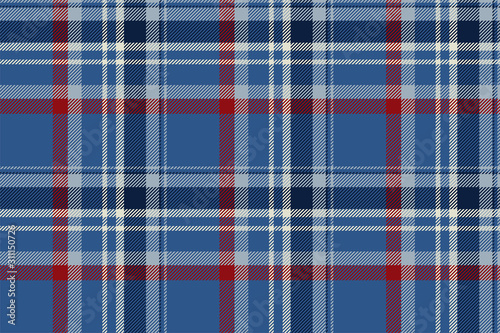 Tartan scotland seamless plaid pattern vector. Retro background fabric. Vintage check color square geometric texture.