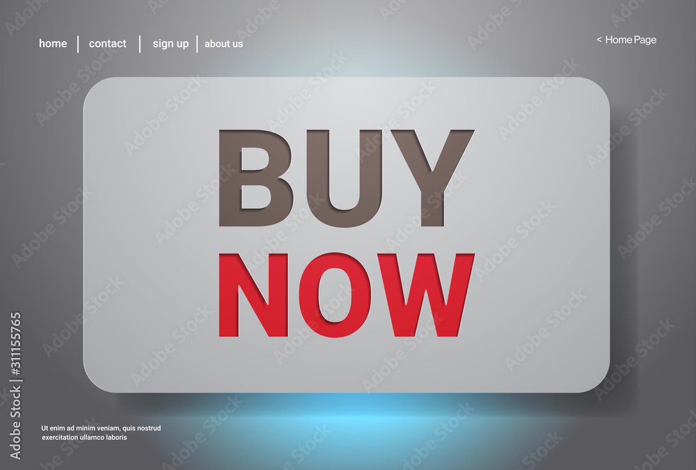 big sale buy now template special offer shopping discount concept horizontal poster copy space vector illustration
