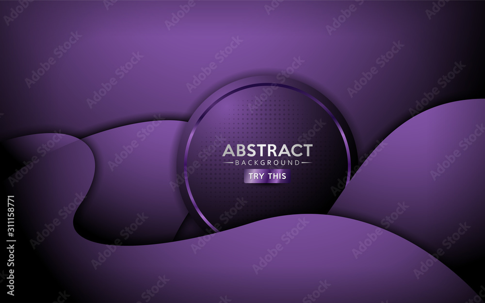 Abstract purple background with dynamic shape and lines. Abstract purple background with dynamic shape and lines.
