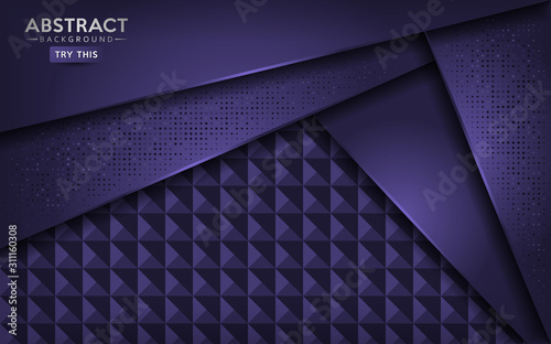 Luxurious abstract dark purple background design.