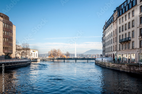 Panorama centre de Genève