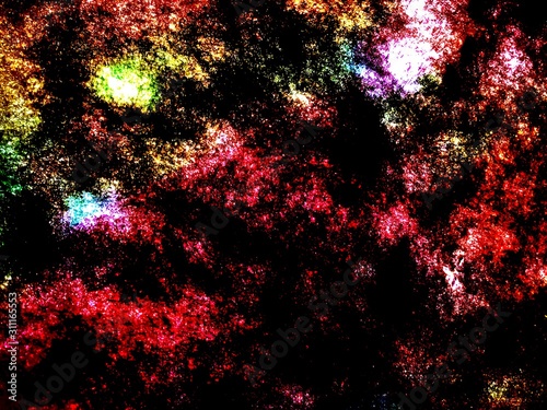 abstract background with stars