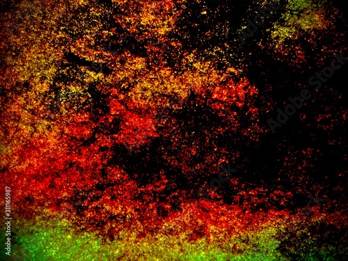 abstract background with leaves