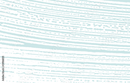 Grunge texture. Distress blue rough trace. Classic