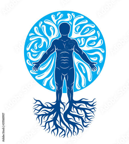 Vector graphic illustration...