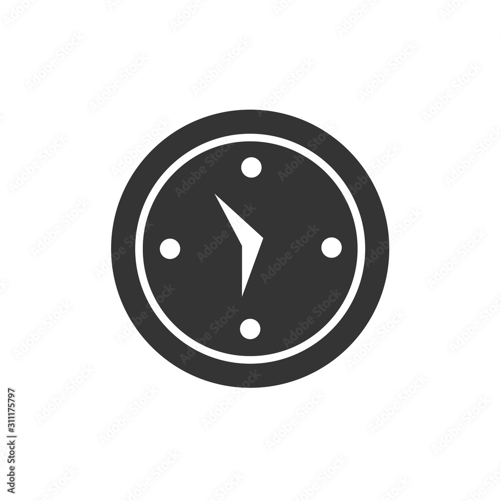 clock time vector illustration for website and design icon clock time vector illustration for website and design icon