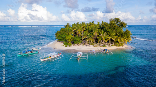 Stunning Siargao Island in the Philippines Drone View