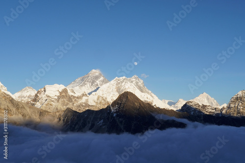 Everest at Sunset