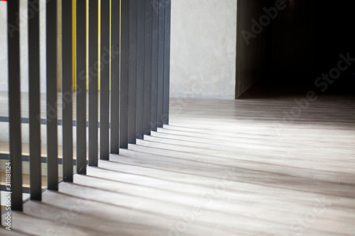 empty room with wooden floor