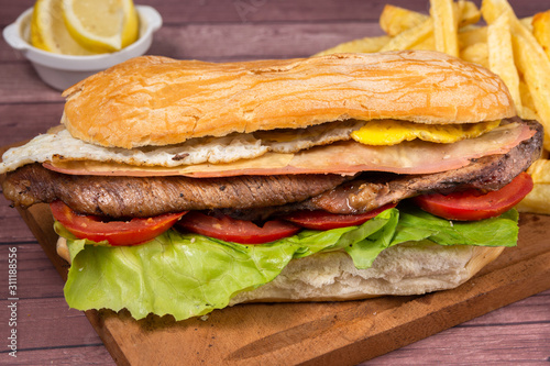 sandwich de carne