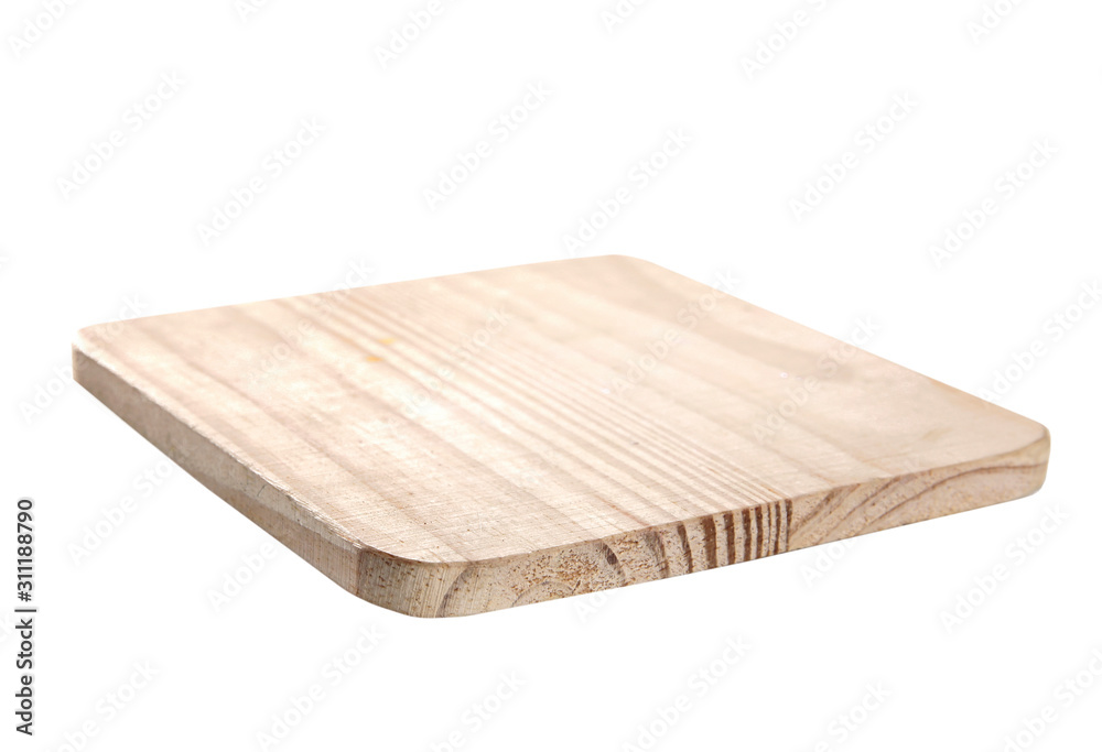 Wooden empty square platter,cooking dish isolated on white. Wooden empty square platter,cooking dish isolated on white.
