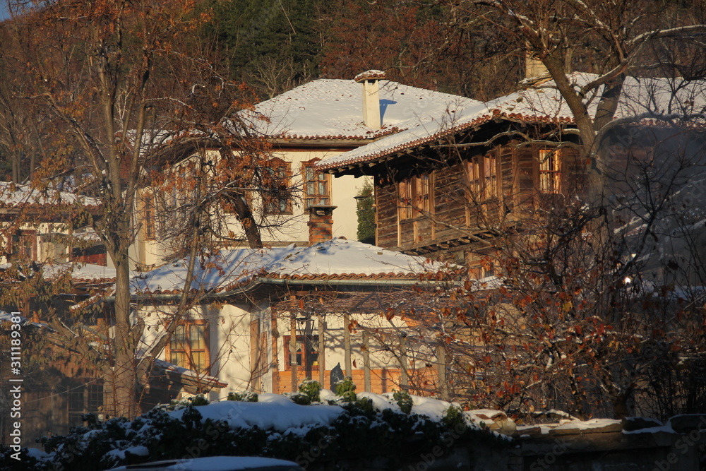 old house in the forest old house in the forest