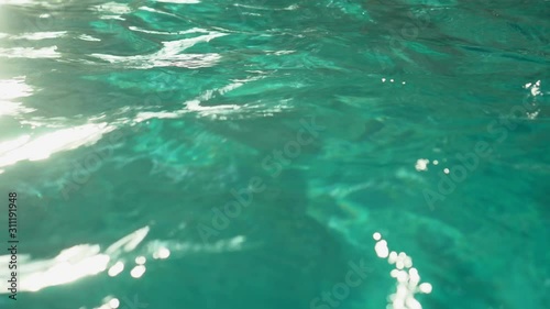 Wallpaper Mural Water Caustic Background. 4K. Sea water. Background. Torontodigital.ca