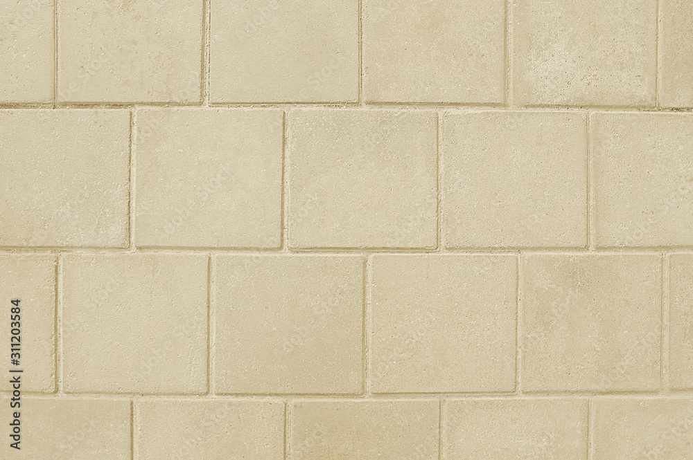 Naklejka premium Road beige pavement texture background