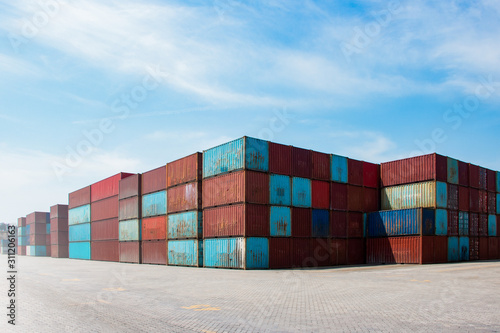  Container logistics terminal.