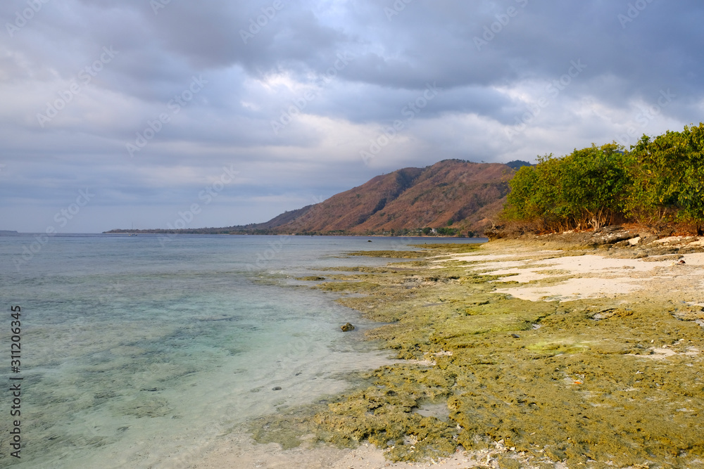 Indonesia Alor - Wonderful Coastline idyllic beach Indonesia Alor - Wonderful Coastline idyllic beach