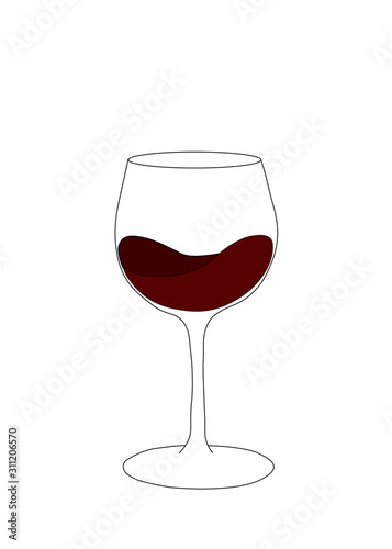 Wine, glass of wine, New Year's Eve, birthday, new year, 2020, celebration, red wine