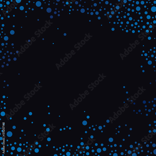 Decoration papper confetti background