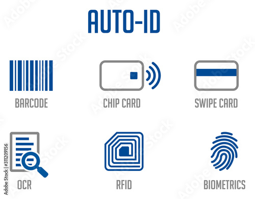 Auto ID Icon Symbol Icons Symbols