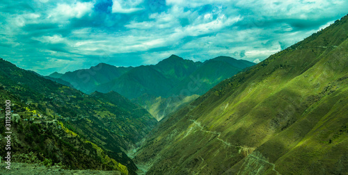 Beautiful Landscape to See in Himachel Pardesh India. photo