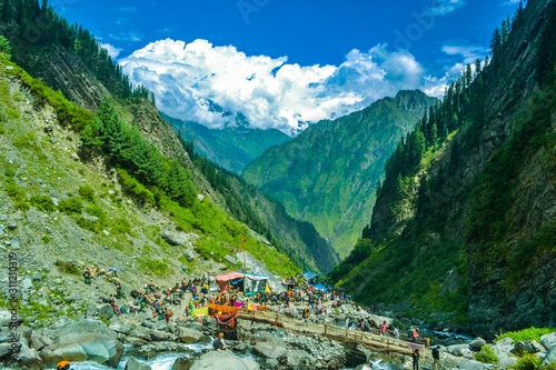 Beautiful Landscape to See in Himachel Pardesh India. photo