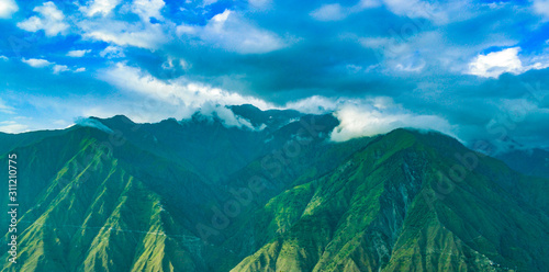 Beautiful Landscape to See in Himachel Pardesh India. photo