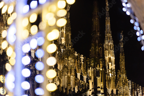 Milano luci di Natale Piazza Duomo e Galleria © franco ricci