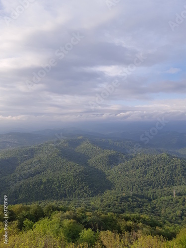 view of mountains