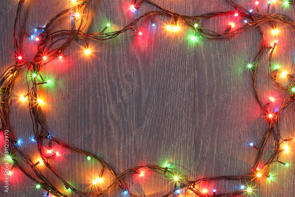 festive Christmas background. frame, blank space for text. festive Christmas background. frame, blank space for text.