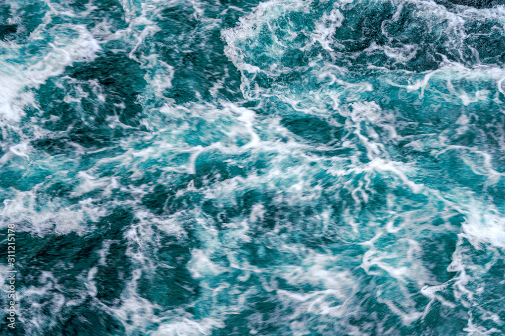 Fototapeta premium churned up water for backgrounds