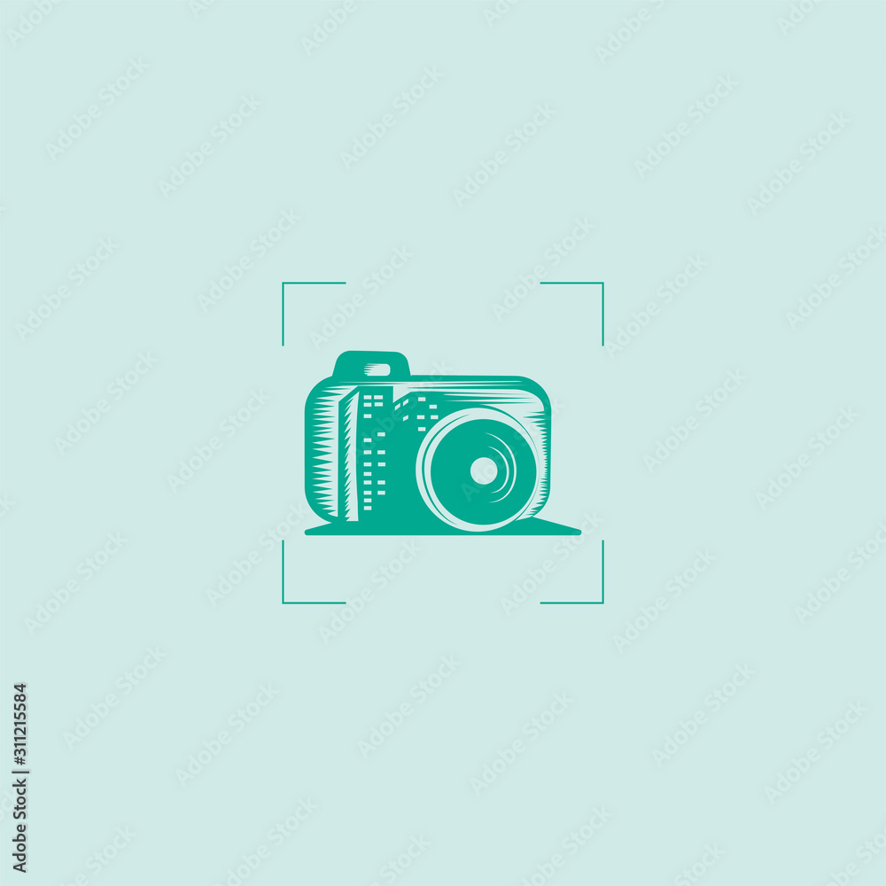 Fototapeta premium cam build illustration