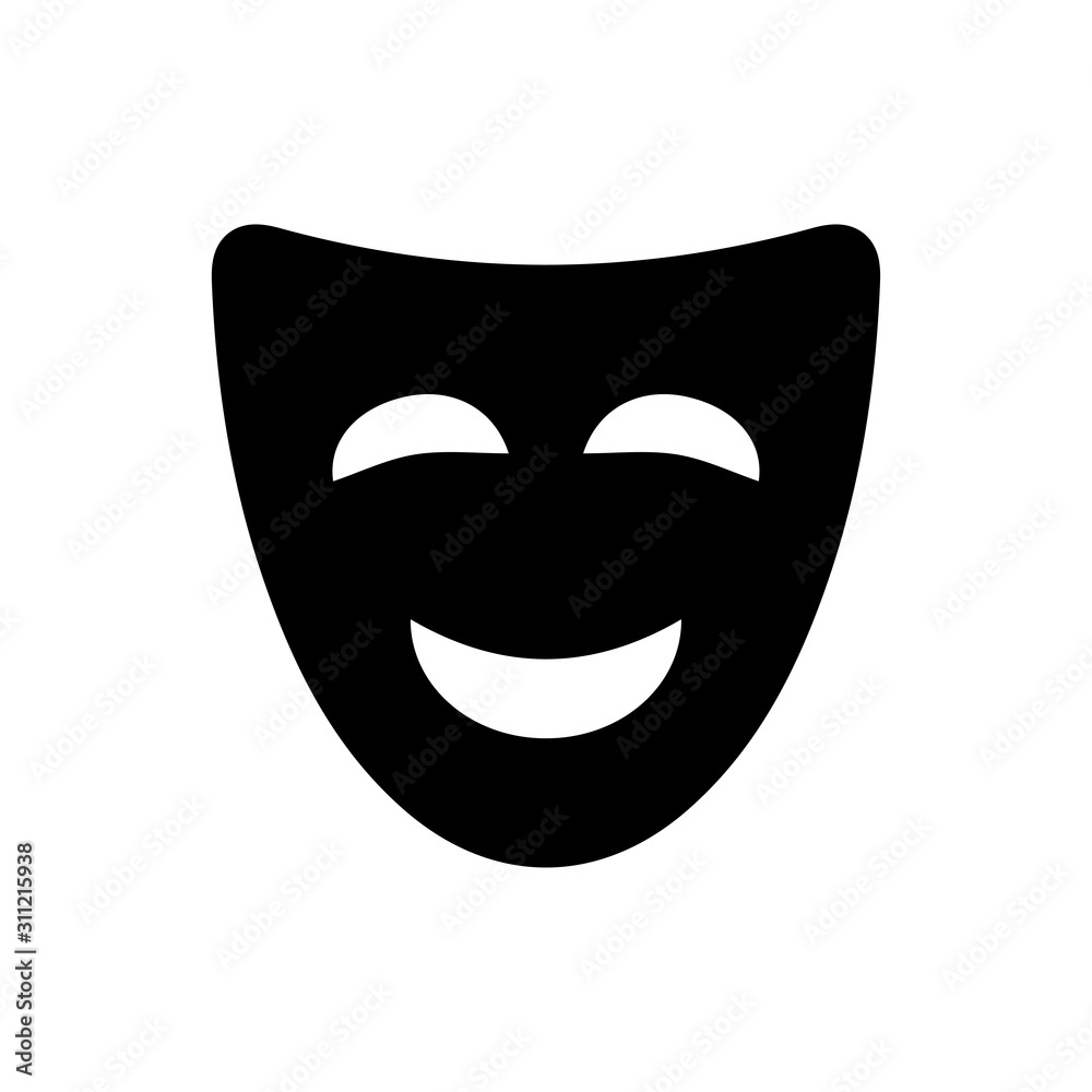 Mask icon trendy design template Mask icon trendy design template